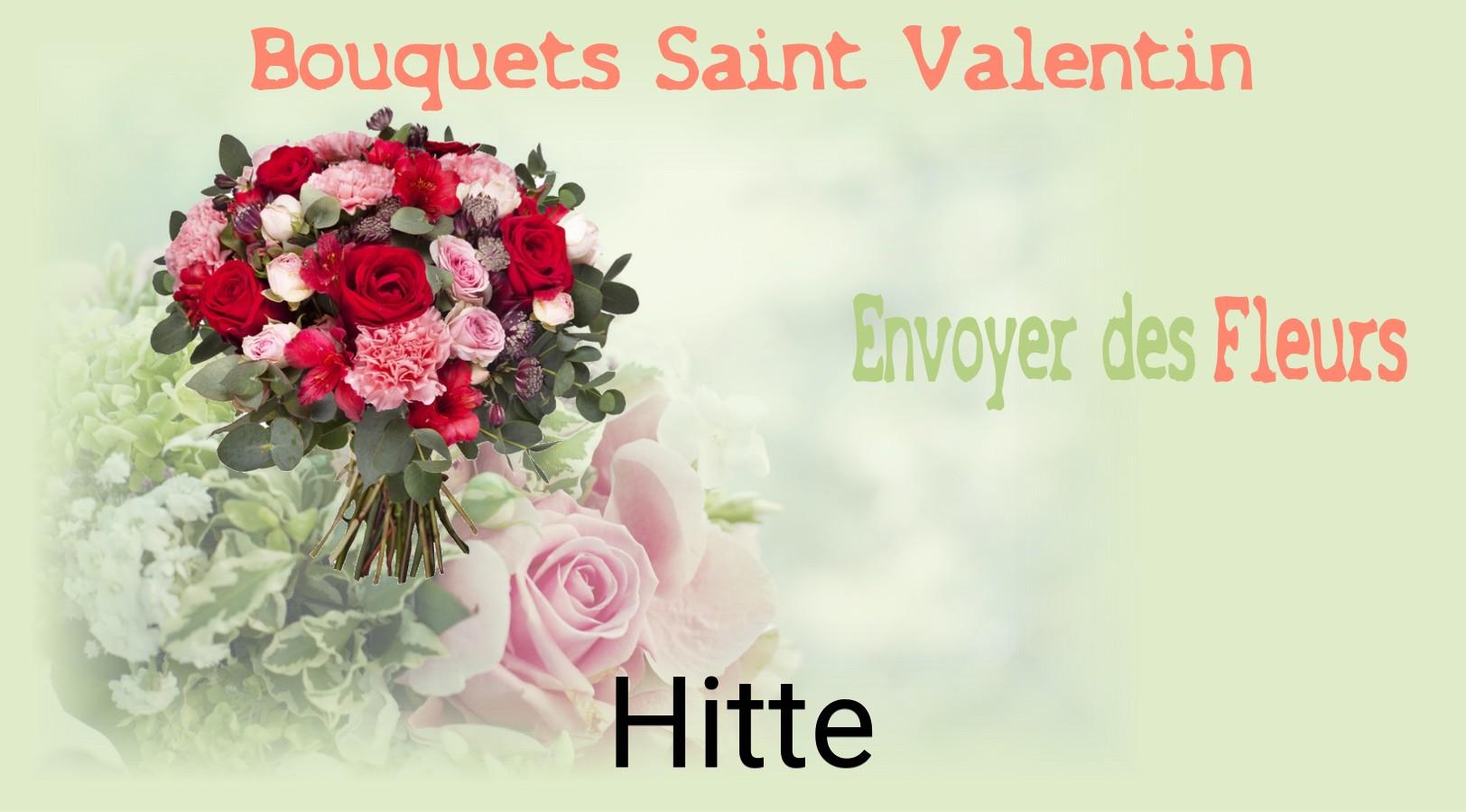 Roses de Saint-Valentin livrées à Hitte